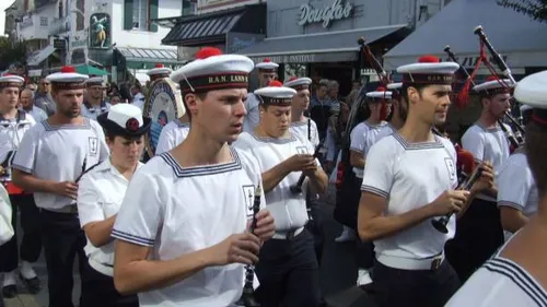 Le Bagad de Lann Bihoué fête ses 70 ans au Festival Interceltique...